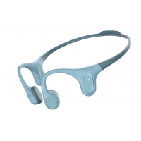 MOJAWA Run Plus Bone Conduction Earphone Blue אוזניות אלחוטיות לשחייה וריצה בטכנולוגיית הולכת עצם בצבע כחול
